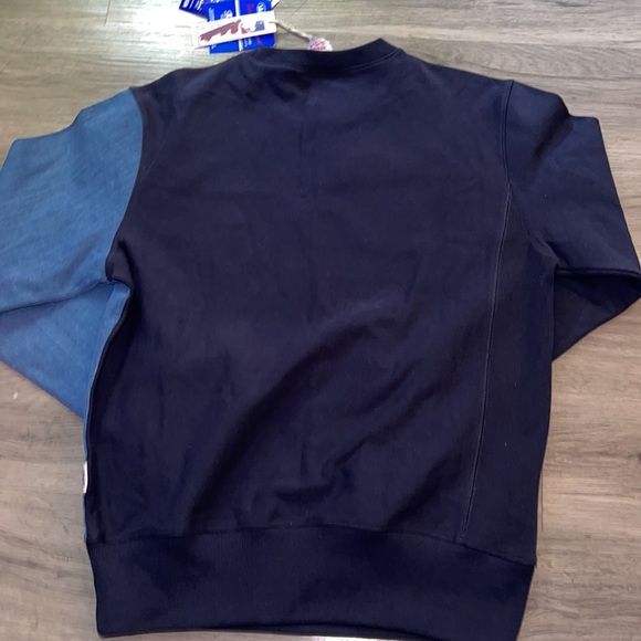Champion Exclusive Detroit MLB Denim Sweatshirt - Picture 5 of 7